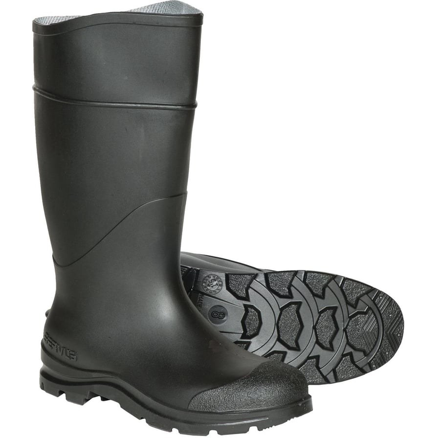 Bota de PVC flexível para uso industrial